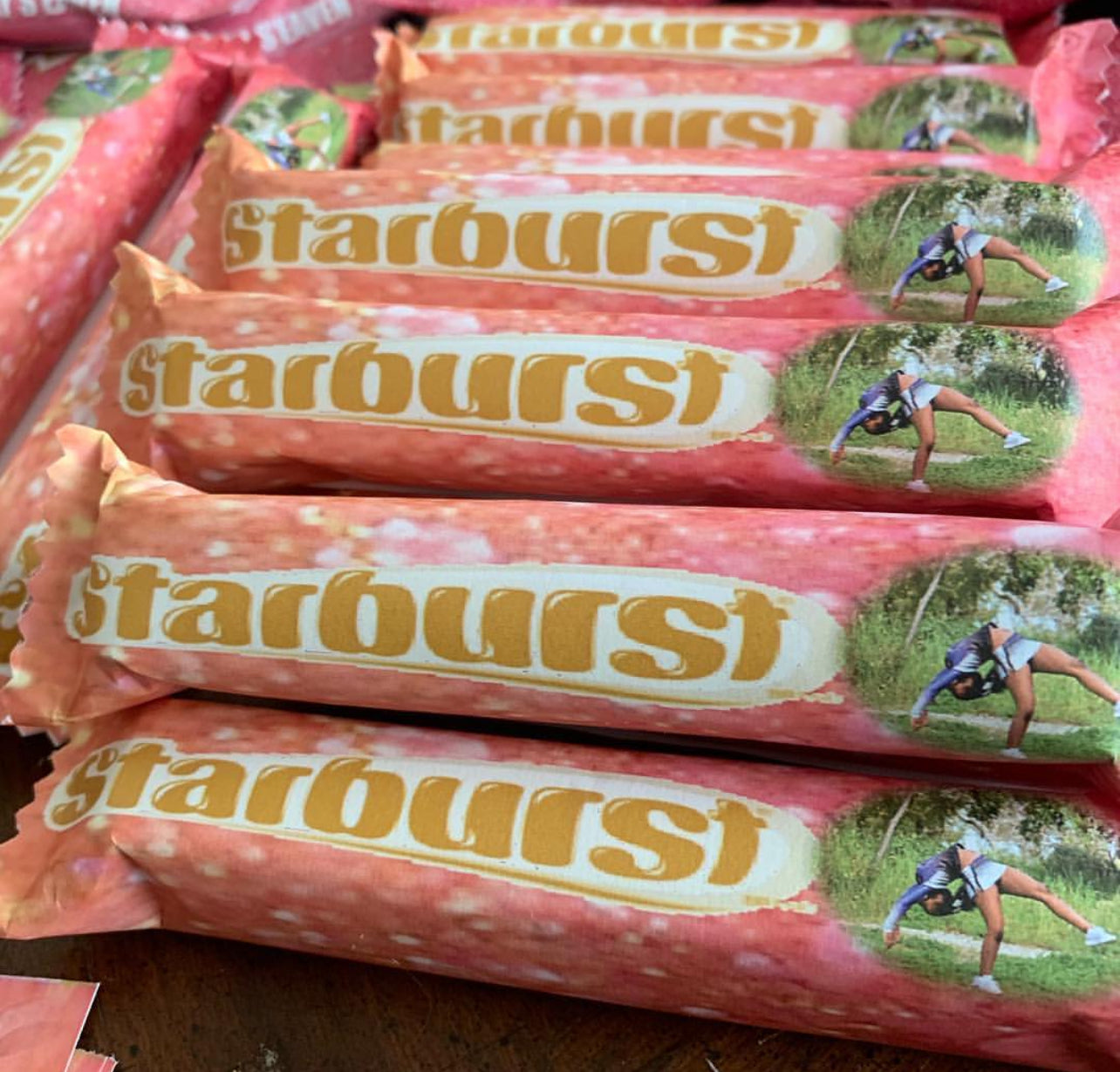 Personalized Starburst favors