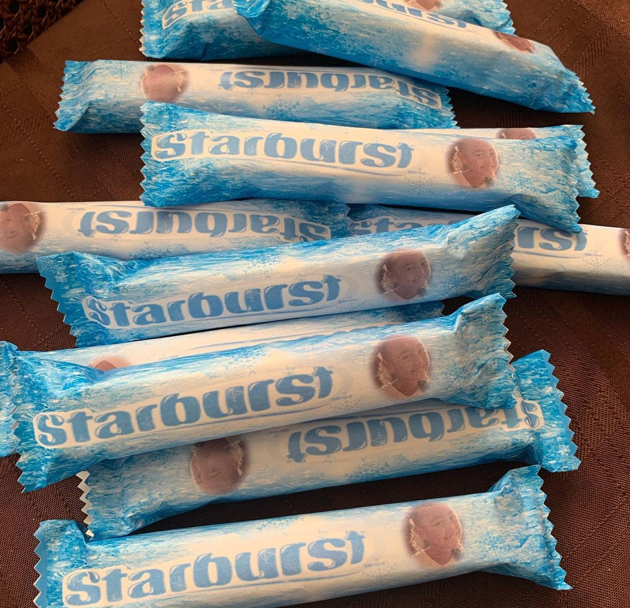Personalized Starburst favors