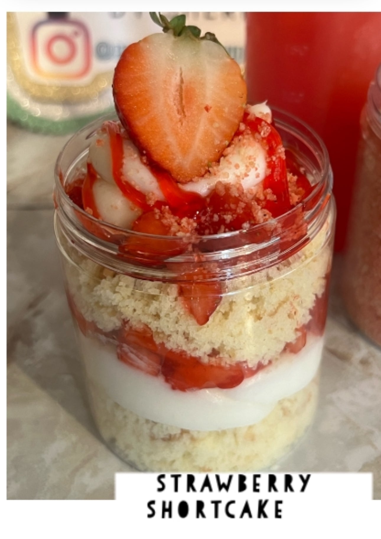 Cake jar 8oz