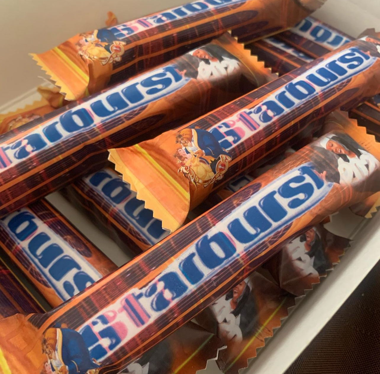 Personalized Starburst favors