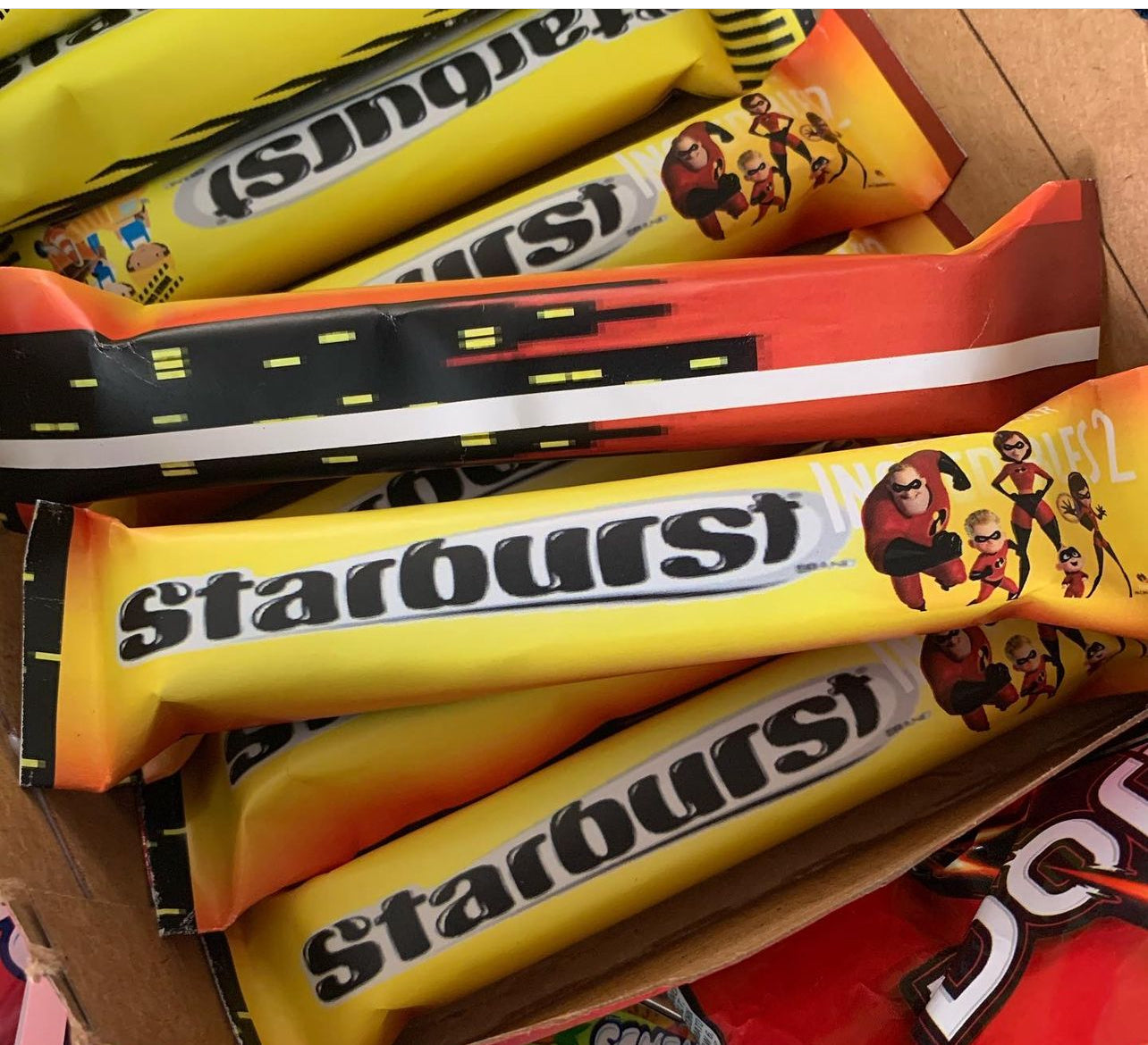 Personalized Starburst favors