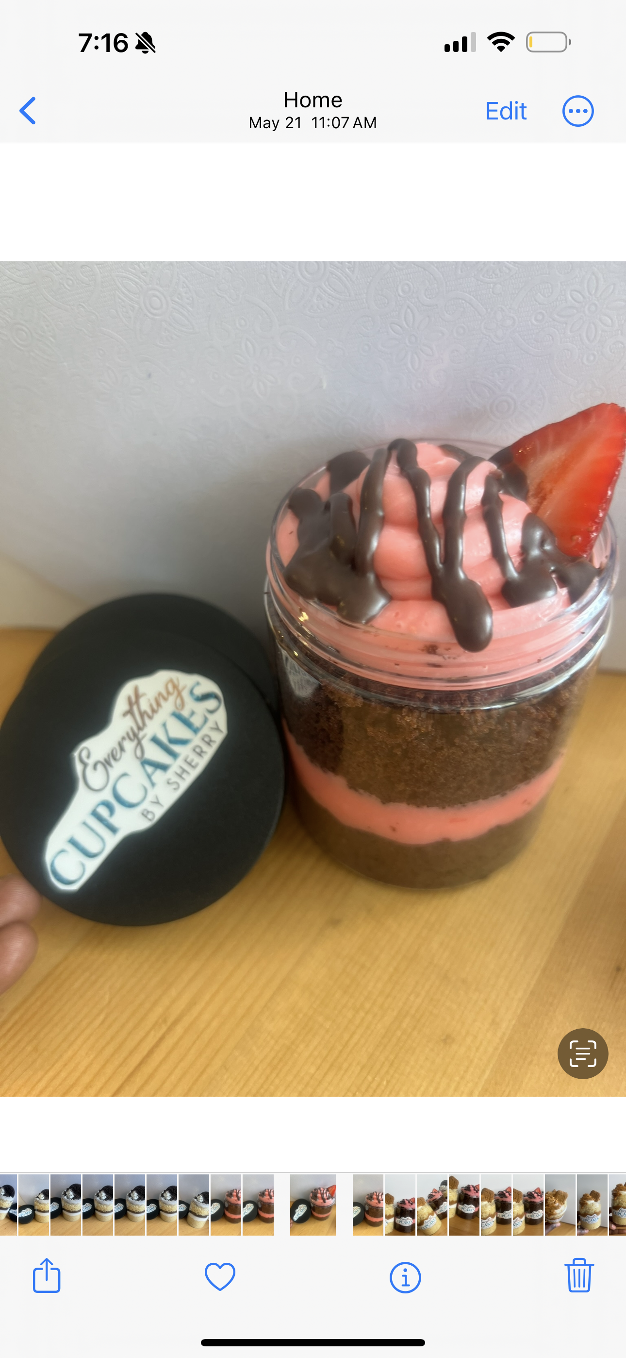 Cake jar 8oz