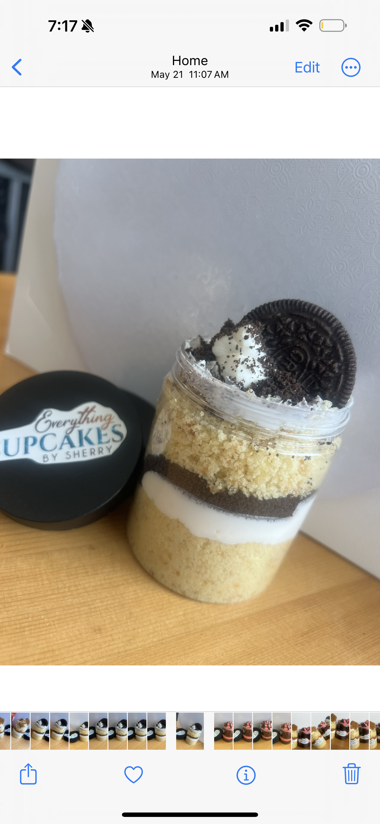 Cake jar 8oz