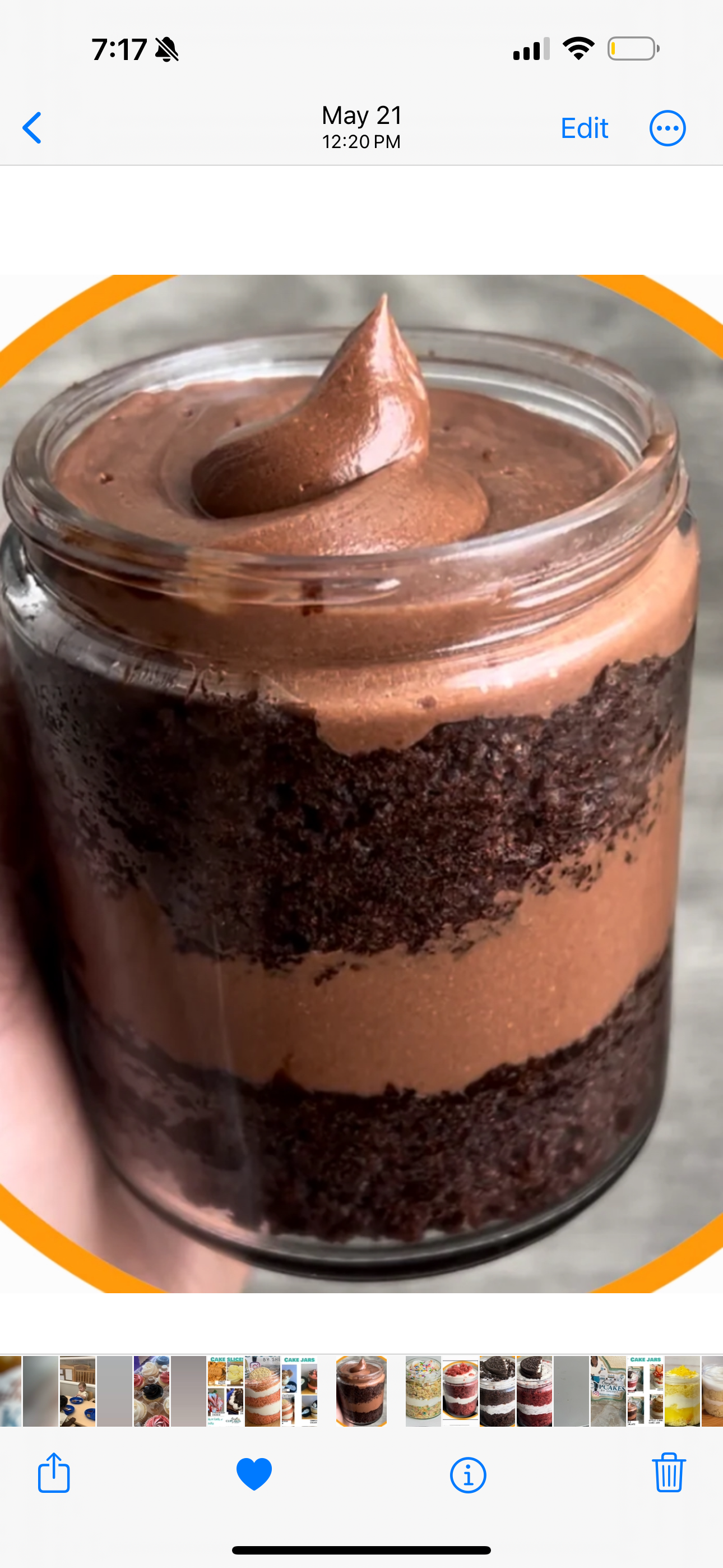 Cake jar 8oz