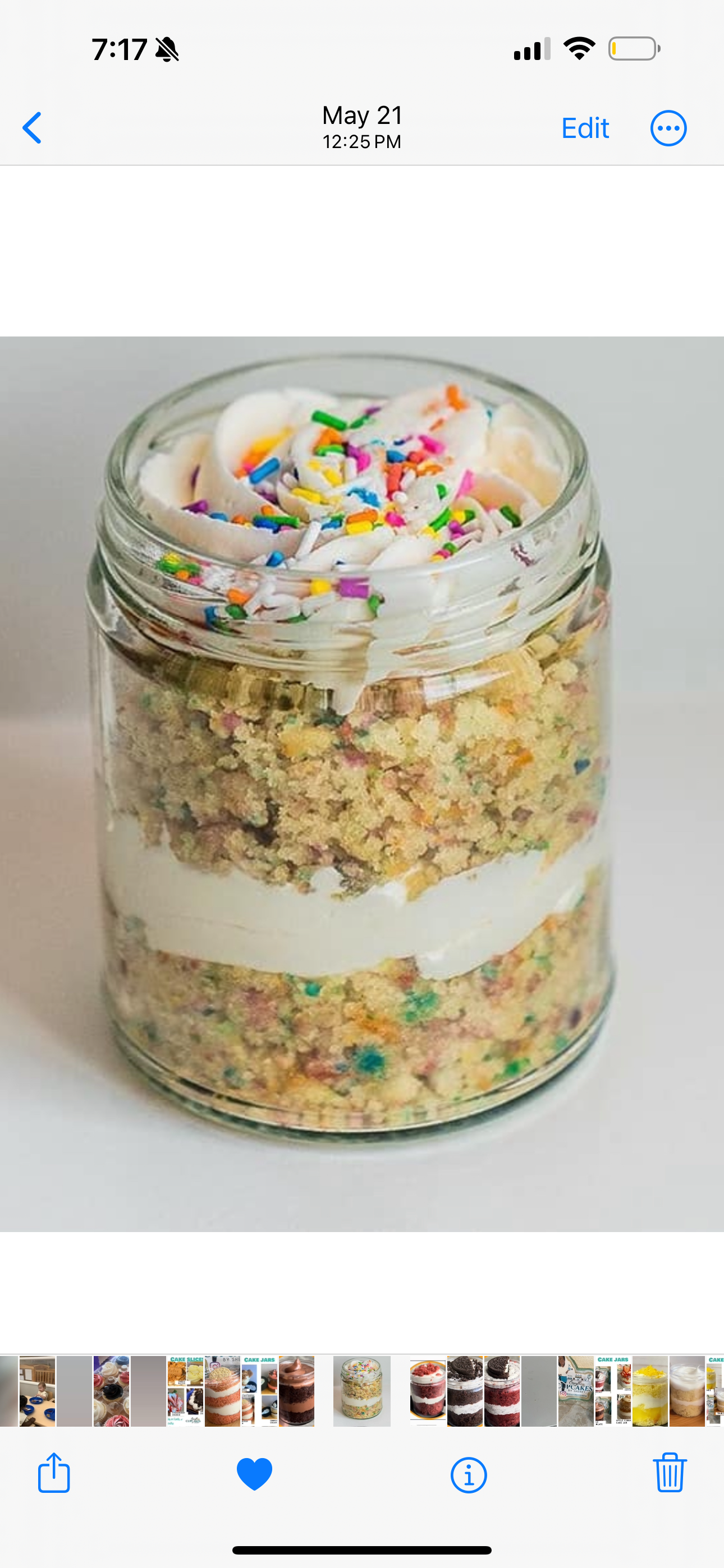 Cake jar 8oz