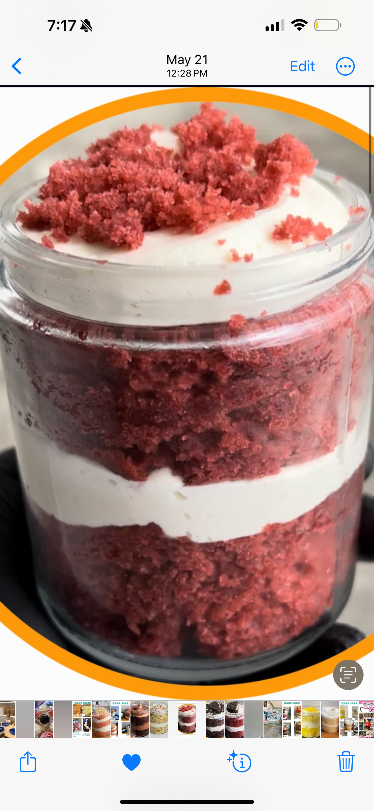 Cake jar 8oz