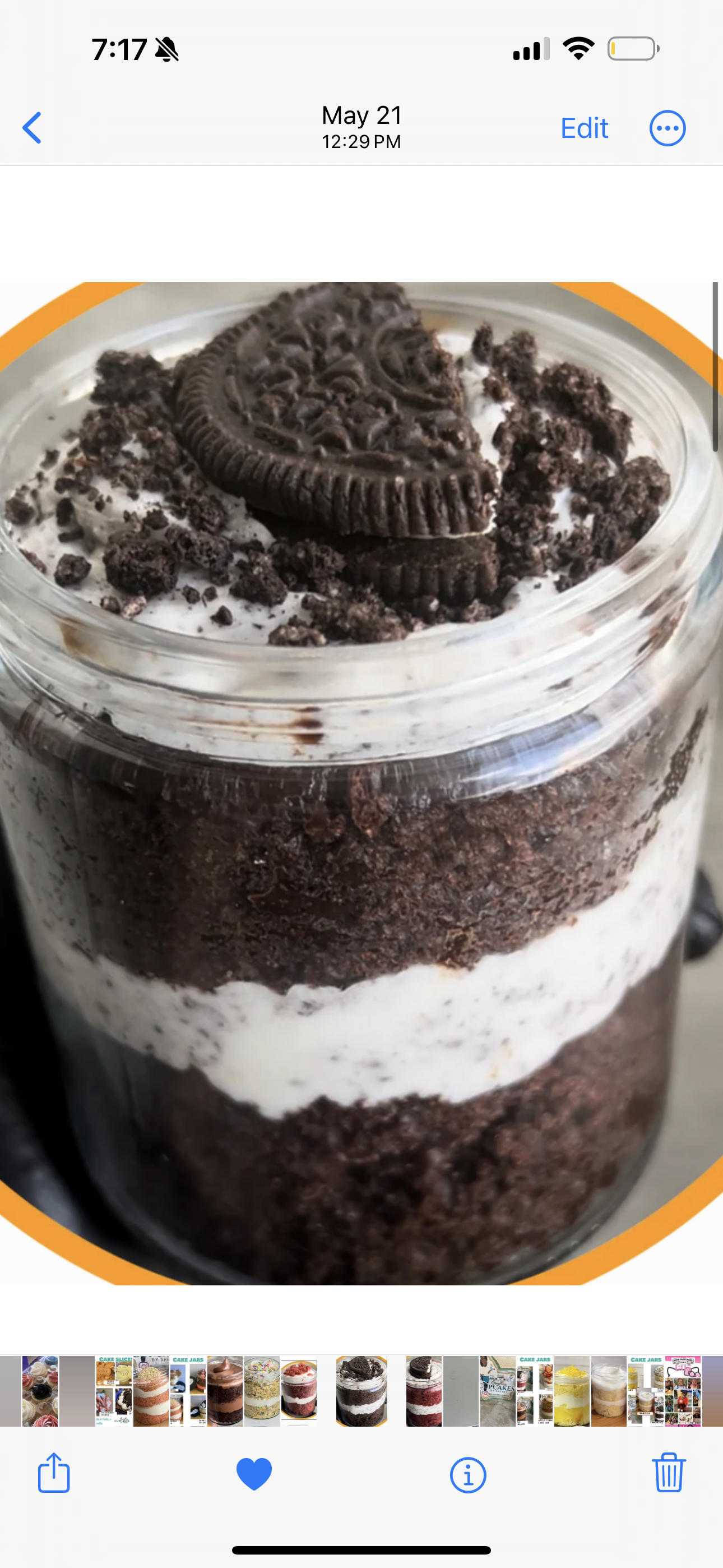 Cake jar 8oz