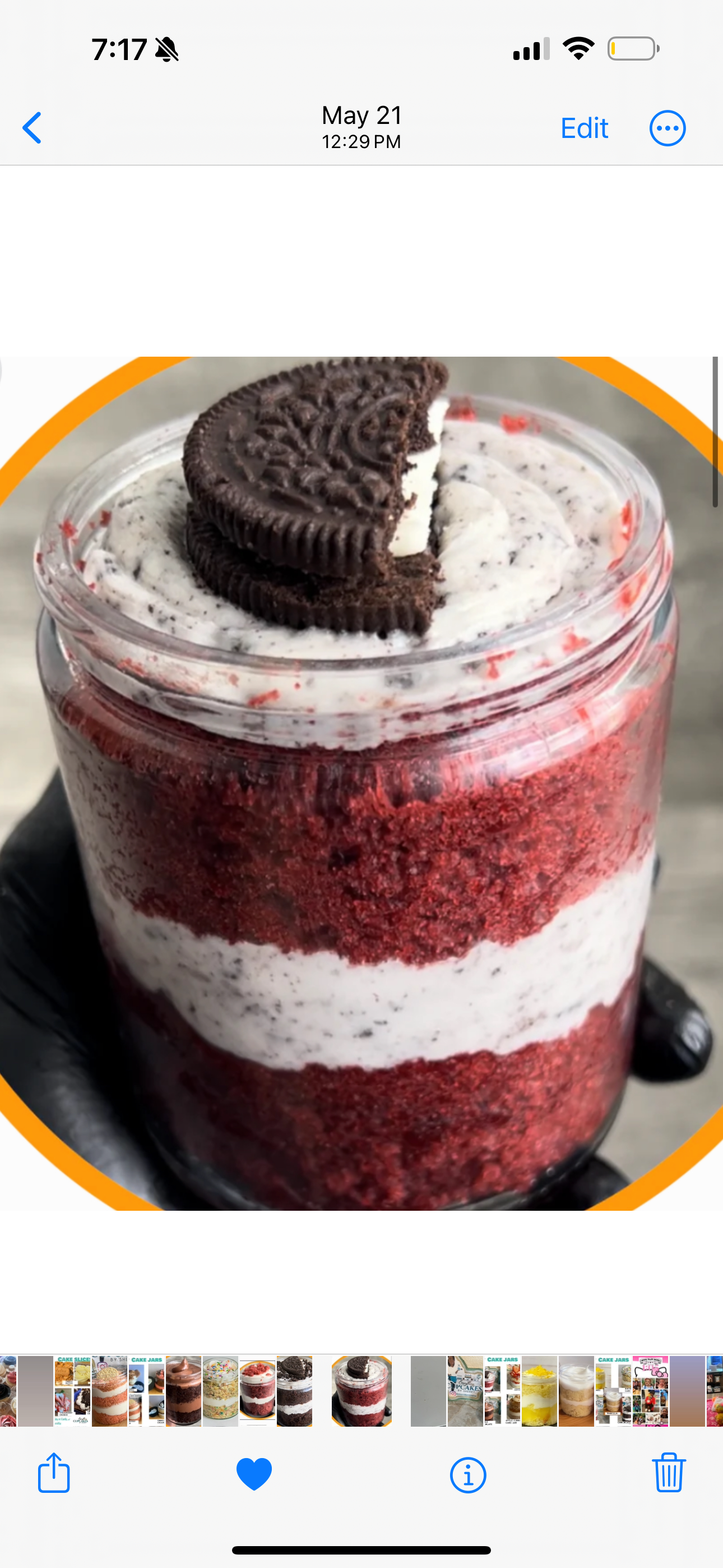 Cake jar 8oz
