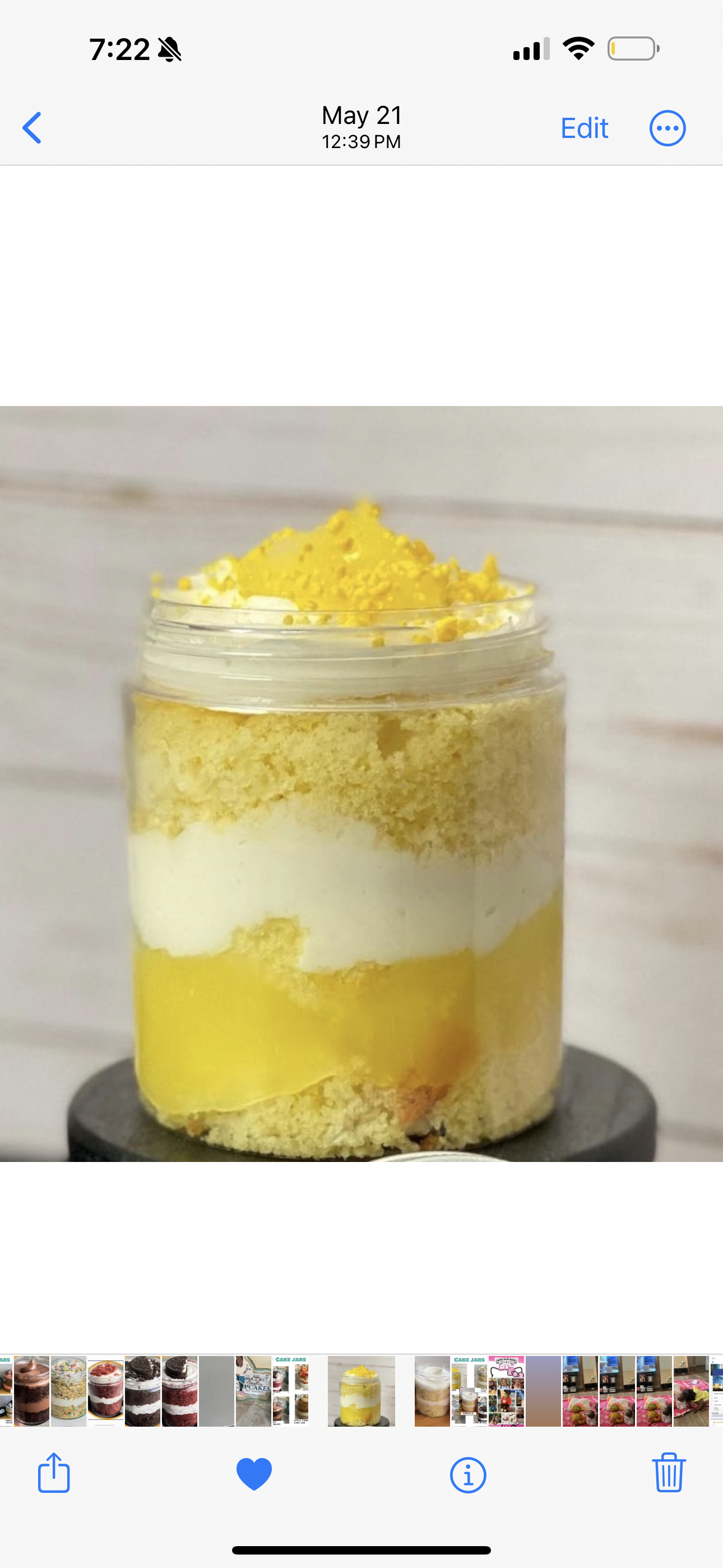 Cake jar 8oz
