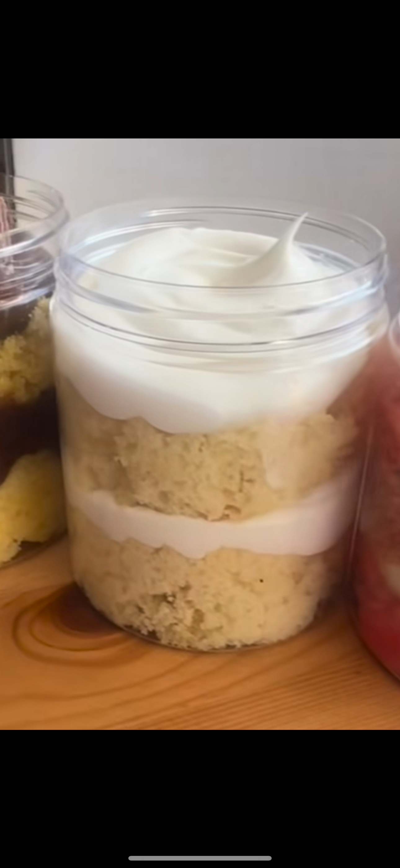 Cake jar 8oz